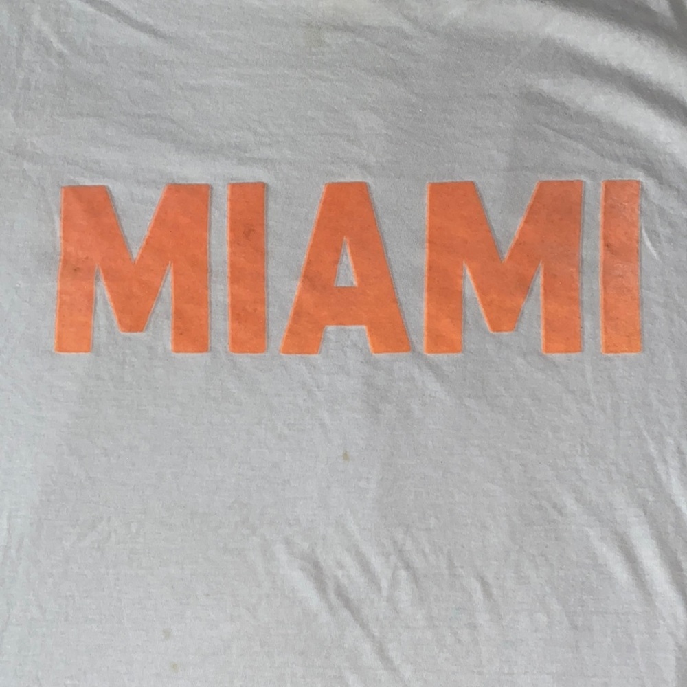 Miami White Shirt